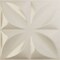 Ekena Millwork 19 5/8in. W x 19 5/8in. H Alexa EnduraWall Decorative 3D Wall Panel Covers 2.67 Sq. Ft. WP20X20ALEPE - alternate 1